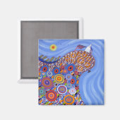 The Very Precarious Sheep 2014 Magneet (Voorkant / Achterkant)