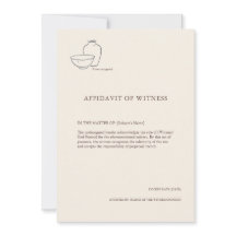 The Vessel- Minimalist Sacrament Witness Card