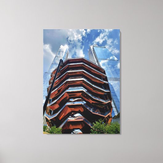 The Vessel, New York, NY, Verenigde Staten Canvas Afdruk (Voorkant)