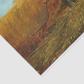 The Veteran in a New Field van Winslow Homer Tissuepapier (Detail)