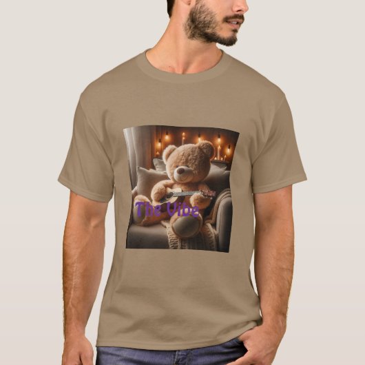 The Vibe Bear  T-shirt (Voorkant)