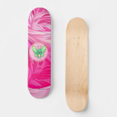THE VIBRANT BUTTERFLY SYMBOLIZING VITALITY, GROWTH PERSOONLIJK SKATEBOARD (Voorkant)