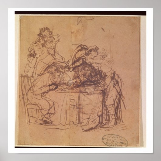 The Vices of the Prodigal Son (pen en inkt op papi Poster (Voorkant)