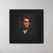 The Victorian Man Canvas Afdruk (Voorkant)