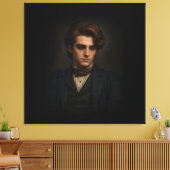 The Victorian Man Canvas Afdruk (Insitu (Woonkamer))