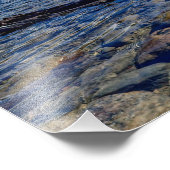 The view of Mount Fitzroy at Laguna Capri Foto Afdruk (Hoek)