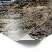 The view of Mount Fitzroy at the lookout Foto Afdruk (Hoek)