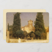 The Villa Malta, Rome door Lord Frederic Leighton (Voorkant / Achterkant)