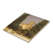 The Villa Malta, Rome door Lord Frederic Leighton Tegeltje (Zijkant)