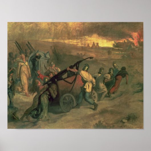 The Village Firemen, 1857 Poster (Voorkant)