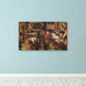 The Village Lawyer, 1621 Canvas Afdruk (Insitu (Houten vloer))