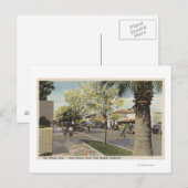 The Village Street, Palm Canyon Drive Briefkaart (Voorkant / Achterkant)