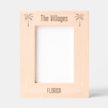 The Villages Florida Laser Gegraveerde lijst