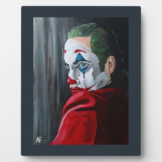 The Villain Painting by Alfred Fox Fotoplaat (Voorkant)