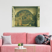 The Vineyard of the Lord, 1569 Canvas Afdruk (Insitu (Woonkamer))