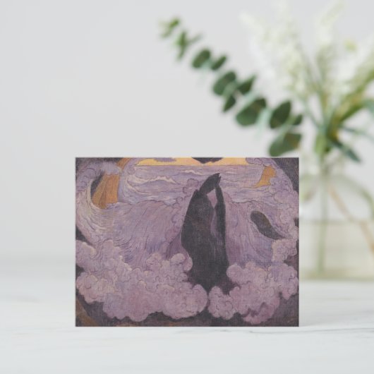 The Violet Wave, c.1895-6 Briefkaart (Staand voorkant)