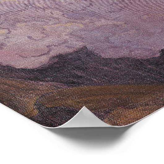 The Violet Wave, c.1895-6 Poster (Hoek)