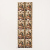 The Virgin Adoring the Christ Child at Christmas Yogamat (Achterkant)