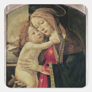 The Virgin and Child, c.1500 Vierkante Sticker