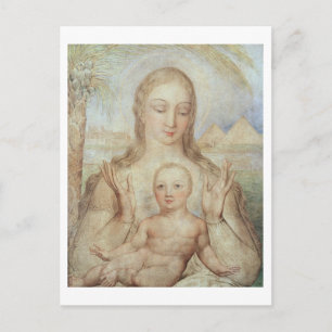 The Virgin and Child in Egypt, 1810 (tempera on pa Briefkaart