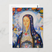 The Virgin - Joseph Stella Briefkaart (Voorkant / Achterkant)