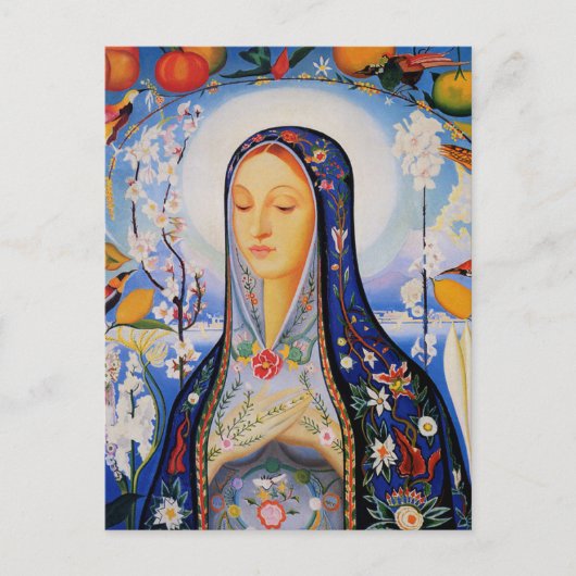 The Virgin - Joseph Stella Briefkaart (Voorkant)