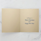 The Virgin Mary and Baby Jesus Christmas Greetings Kaart (Binnen)