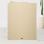 The Virgin Mary and Baby Jesus Christmas Greetings Kaart (Achterkant)