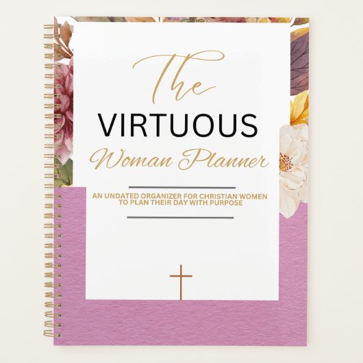 The Virtuous Woman Planner (Voorkant)