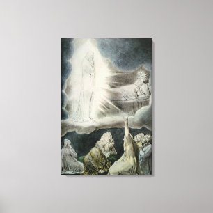 The Vision of Eliphaz, 1825 Canvas Afdruk