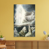 The Vision of Eliphaz, 1825 Canvas Afdruk (Insitu (Woonkamer))