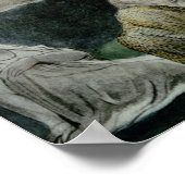 The Vision of Eliphaz, 1825 Poster (Hoek)