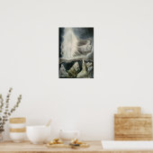 The Vision of Eliphaz, 1825 Poster (Keuken)