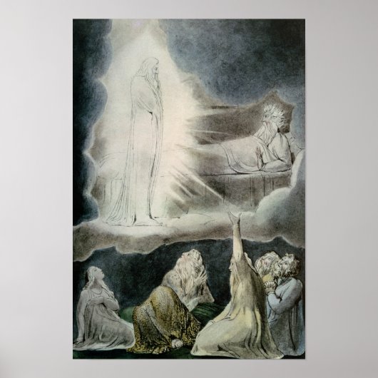 The Vision of Eliphaz, 1825 Poster (Voorkant)