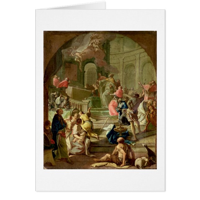 The Vision of St. Benedict, c.1760 (Voorkant)