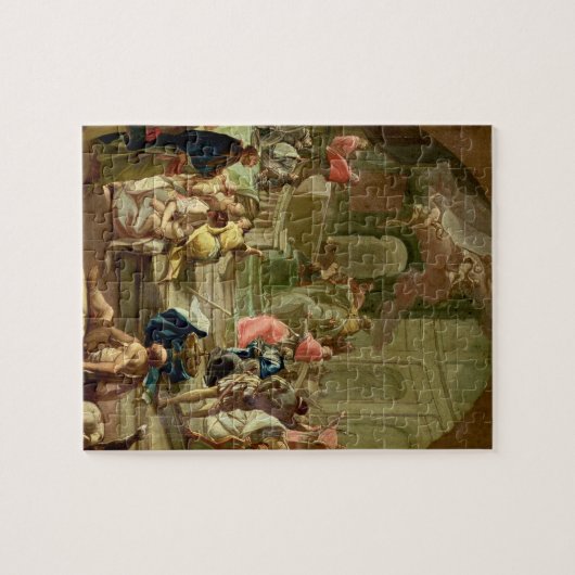 The Vision of St. Benedict, c.1760 Legpuzzel (Horizontaal)