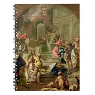 The Vision of St. Benedict, c.1760 Notitieboek