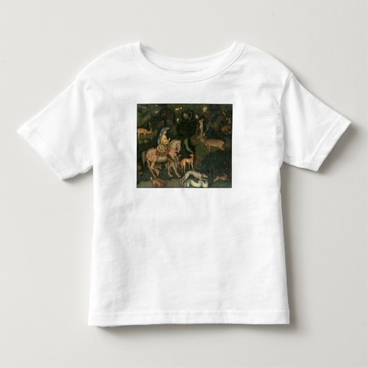 The Vision of St. Eustachius, c.1438-42 Kinder Shirts (Voorkant)