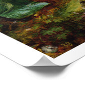 The Vision of St. Hubert, c.1620 (oil on panel) Poster (Hoek)