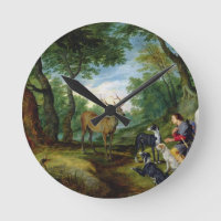 The Vision of St. Hubert, c.1620 (oil on panel)