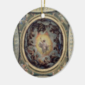 The Vision of St. John on Patmos, 1520-23 (fresco) Keramisch Ornament (Links)