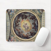 The Vision of St. John on Patmos, 1520-23 (fresco) Muismat (Met muis)