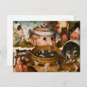 The Vision of Tondal, 1479, by Hieronymus Bosch Briefkaart (Voorkant / Achterkant)