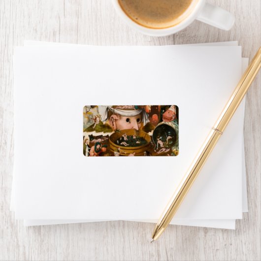 The Vision of Tondal, 1479, by Hieronymus Bosch Etiket (Insitu)