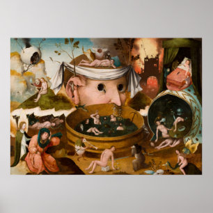 The Vision of Tondal, 1479, by Hieronymus Bosch Poster