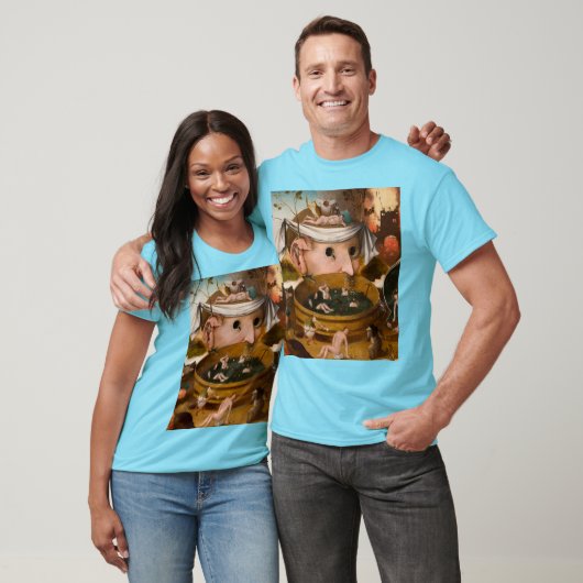 The Vision of Tondal, 1479, by Hieronymus Bosch T-shirt (Unisex)