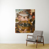 The Vision of Tondal, 1479, by Hieronymus Bosch Wandkleed (In situ)