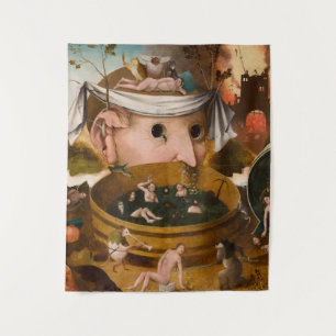 The Vision of Tondal, 1479, by Hieronymus Bosch Wandkleed