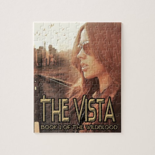 'The Vista' Hoesje Art Jigsaw Puzzel (Verticaal)