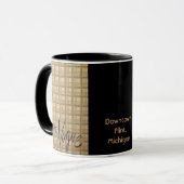 "The Vogue" Flint, Michigan Mok (Voorkant links)